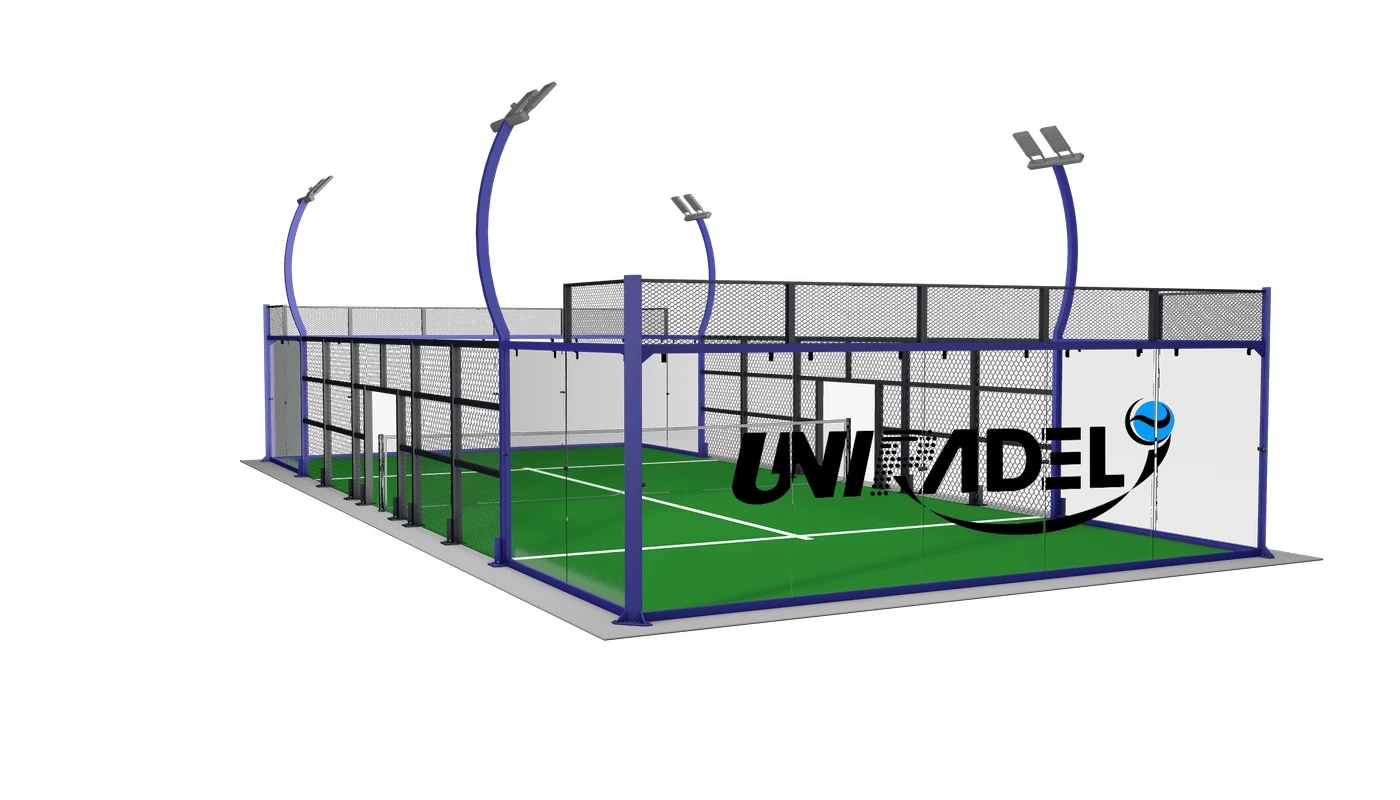 UNIPADEL - Panoramic Padel Court With C-shaped
