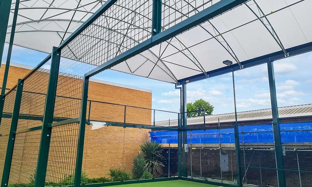 Comprehensive Panoramic Roofed Padel Court
