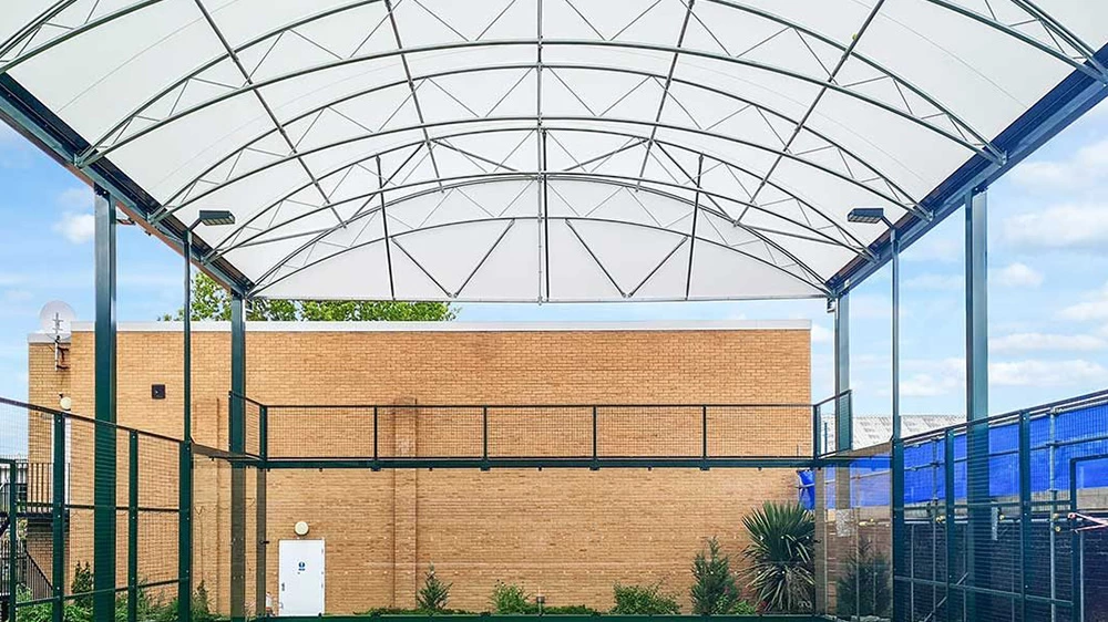 Comprehensive Panoramic Roofed Padel Court