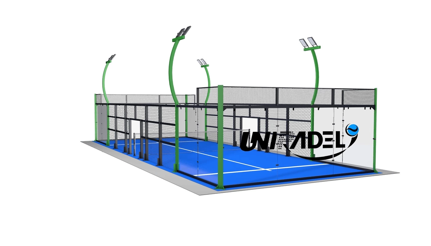 Terrain de Padel Simple - Panoramique