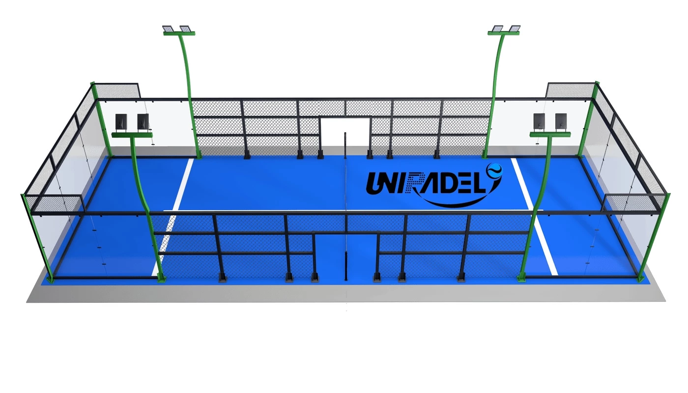 Terrain de Padel Simple - Panoramique