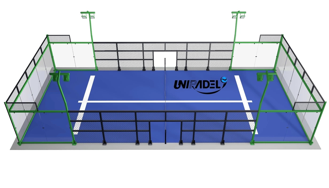 UNIPADEL - Panoramic Padel Court With Z-shaped