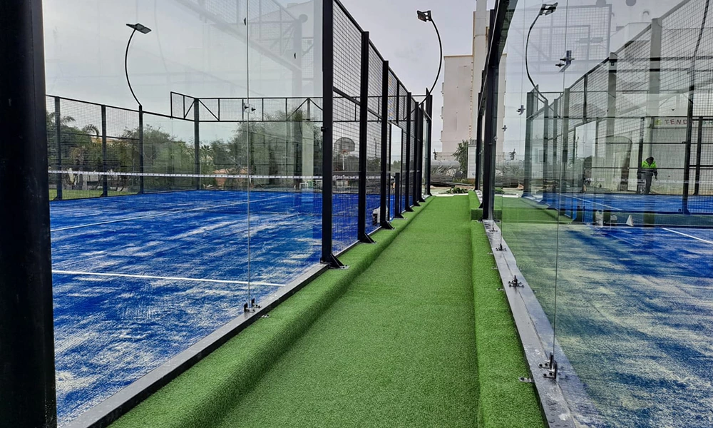How did the padel court become a hot property?