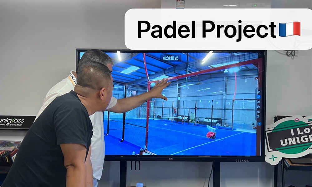Processus de projet de terrain de padel en France