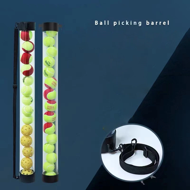 Tube de ramassage de balle de padel