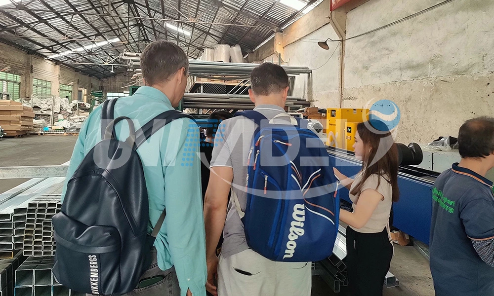 Tour por la fábrica de pádel-Proceso de producción