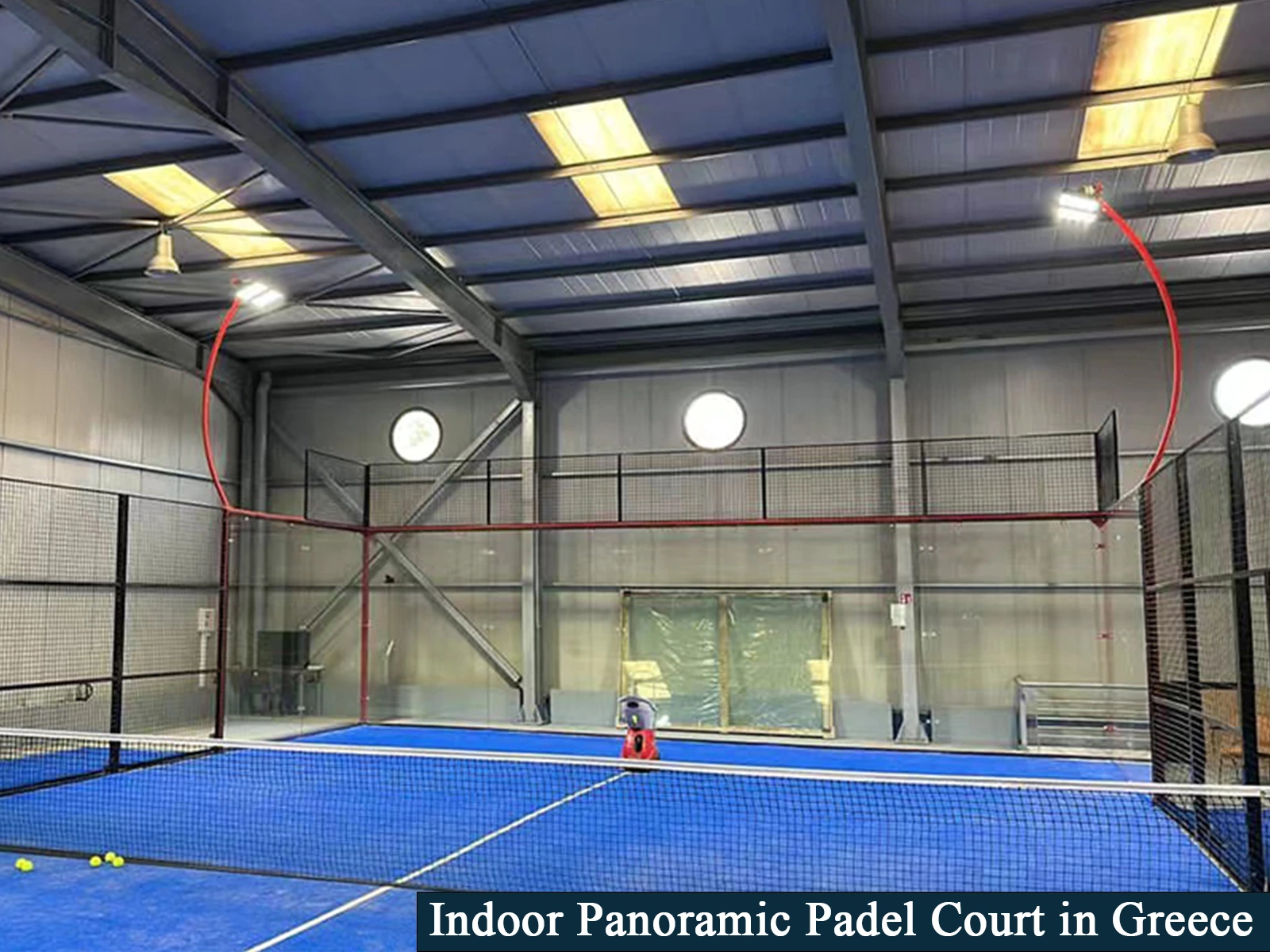 Greece Padel Court Construction completed