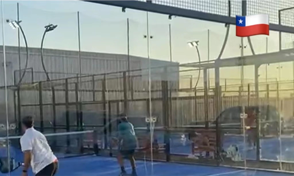 Inauguration du club de padel au Chili