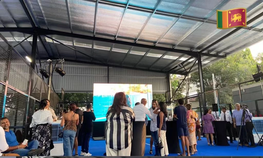 Félicitations pour la création du club de padel Sri Lanka !