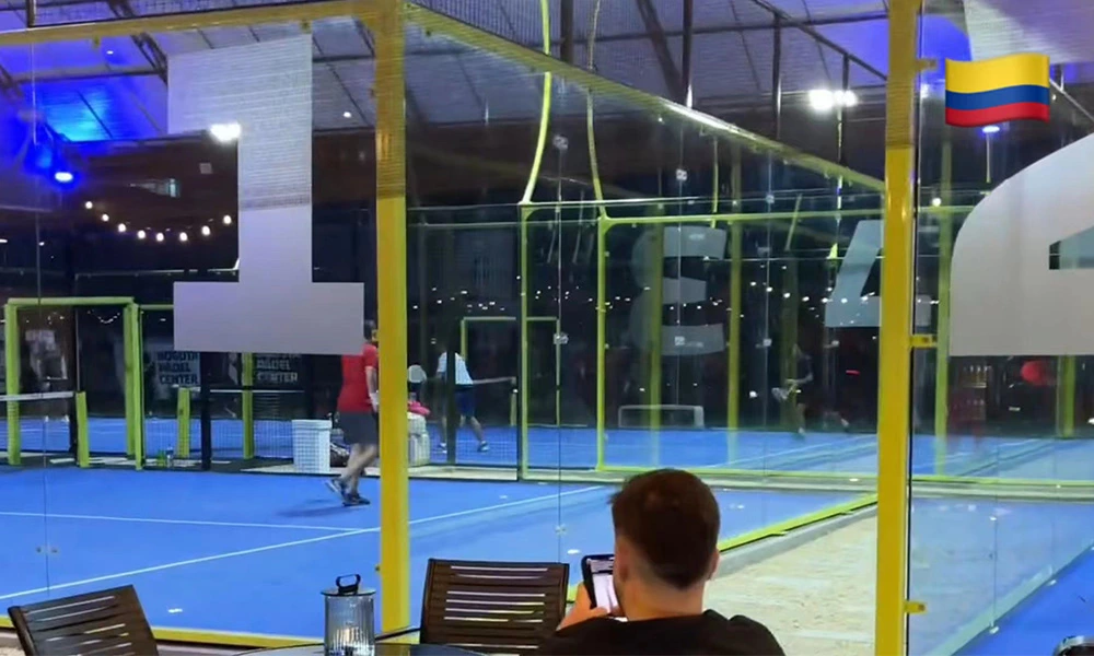 Avis positifs sur le club de padel de Colombie