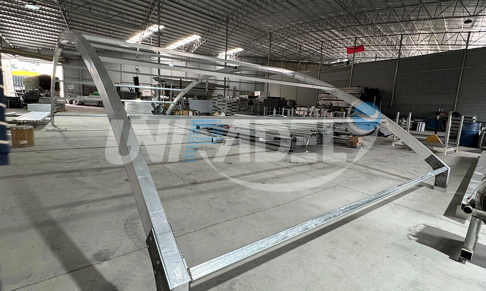 Padel Courts Sunshade Roof|Aluminum Alloy Profile