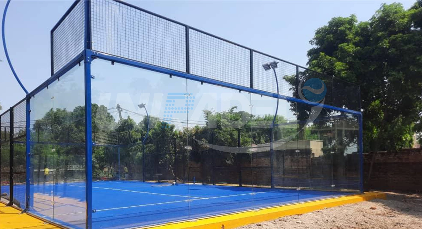 Pistas de pádel en Burundi, África (azul)