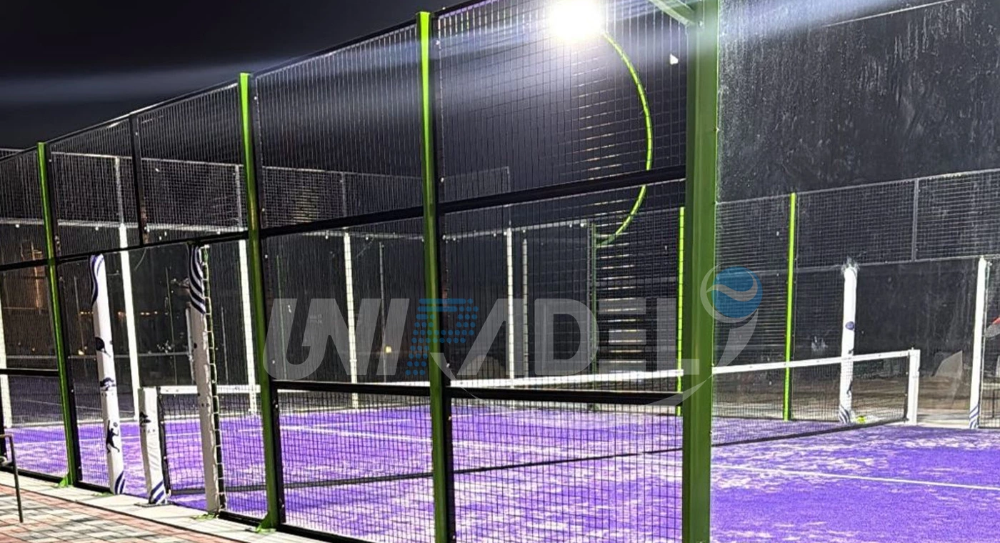 Padel Court in Qatar (Purple)