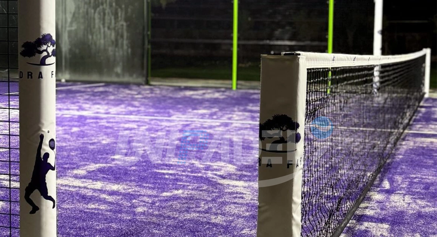 Padel Court in Qatar (Purple)