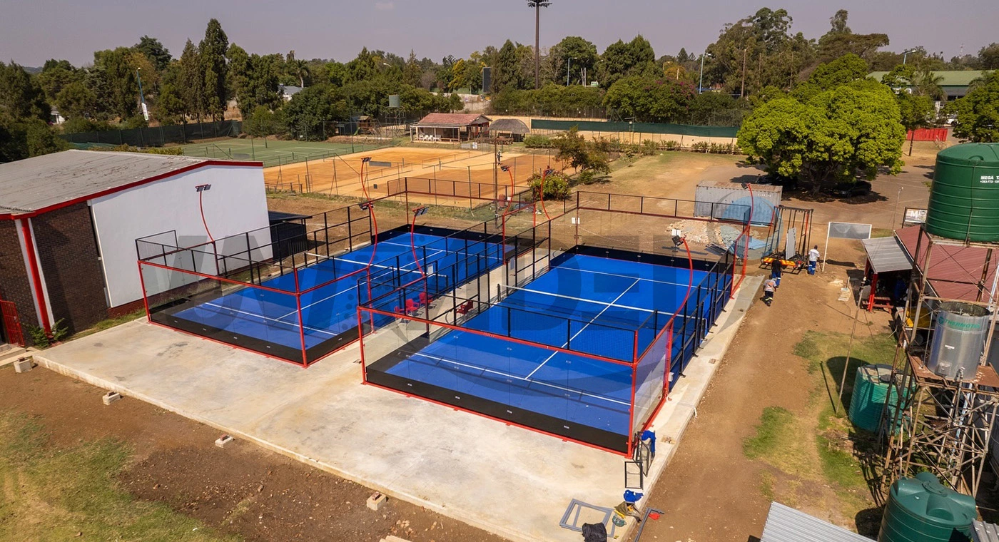 Padel Courts in Zimbabwe(Red)