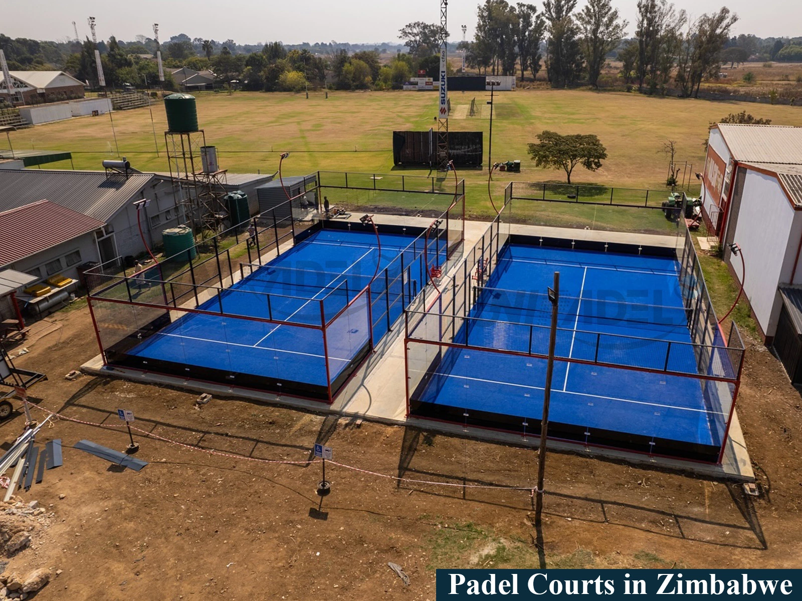 Padel Courts in Zimbabwe(Red)