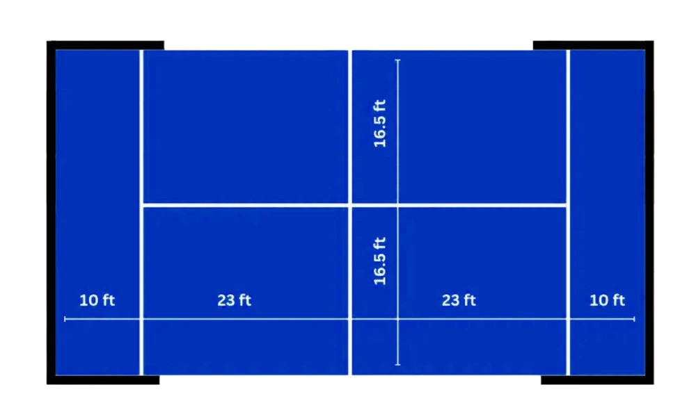 Professional Padel Court Dimensions for Competition