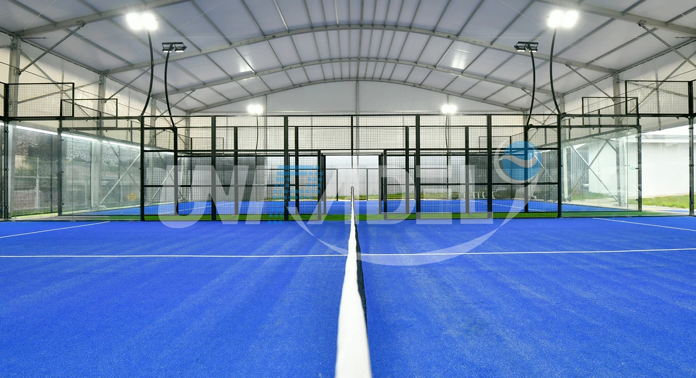 Padel court installation in Costa Rica