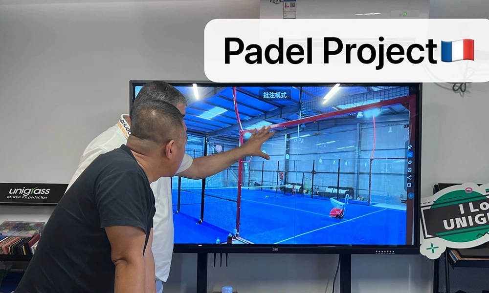 France Padel Court Project Process