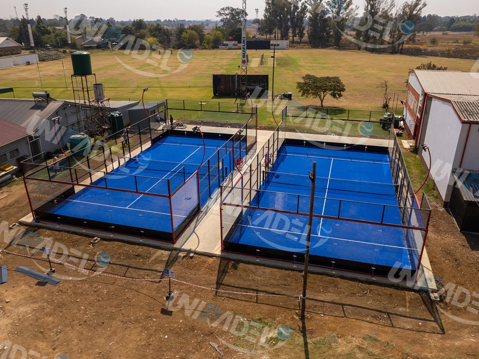 Padel Courts in Zimbabwe(Red)