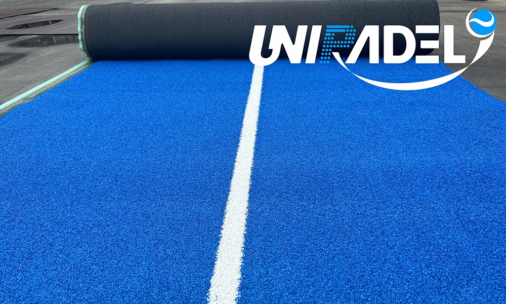 UNIPADEL заводская загрузка деталей газона для падела