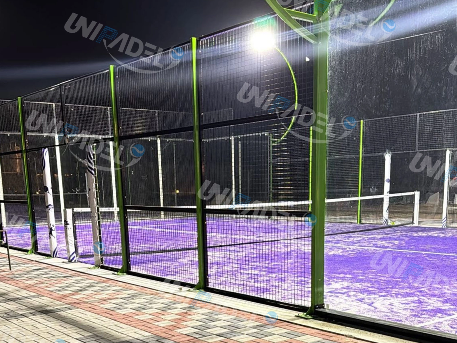 Padel Court in Qatar (Purple)