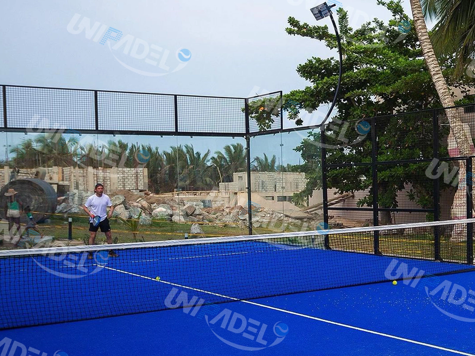 Padel Court in Ghana(Seaside Hotel)