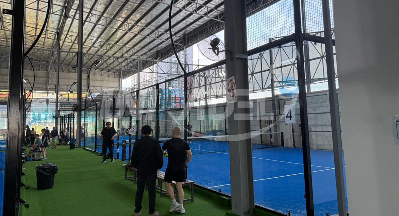 El club de pádel más grande de Kuala Lumpur, Malasia
