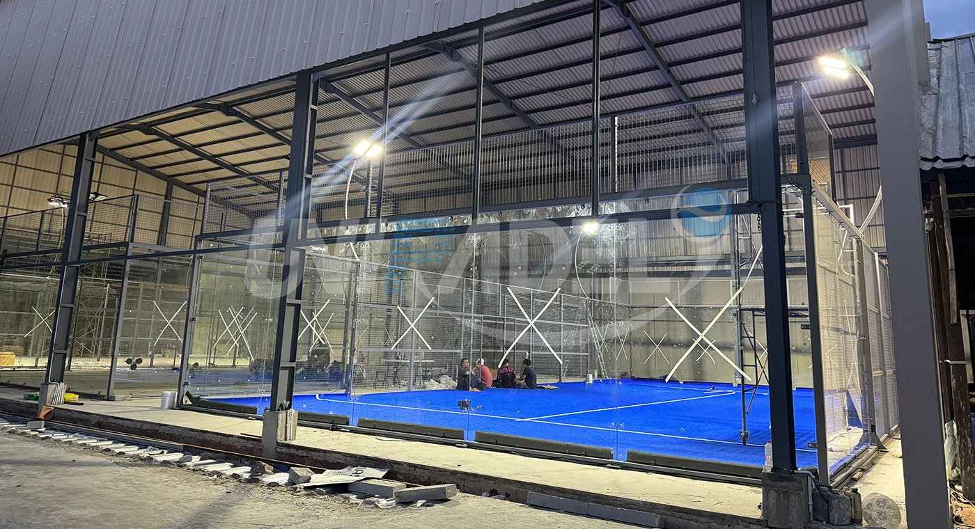 Padel Courts With Roof in Indonesia (4 courts)