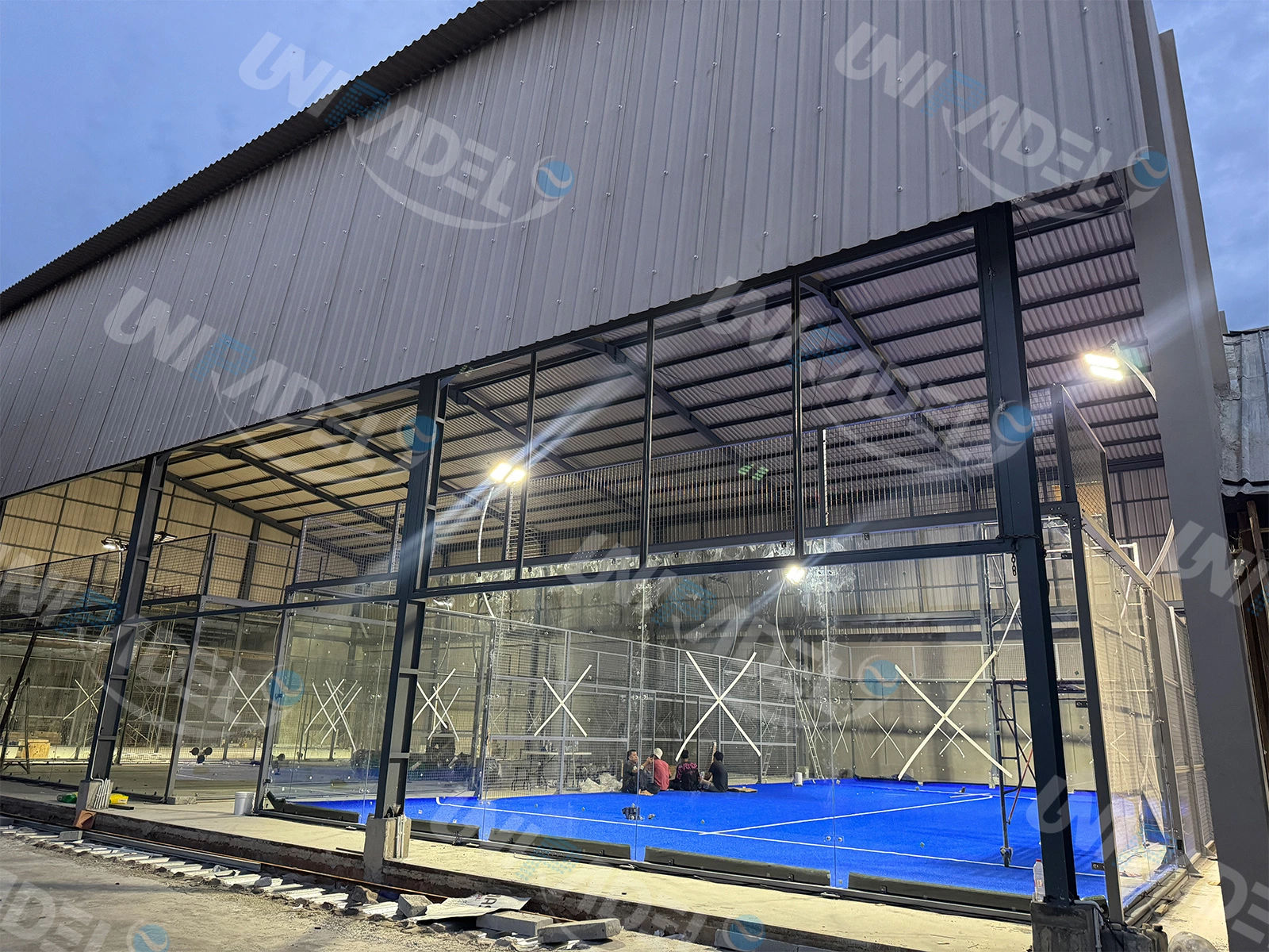 Padel Courts With Roof in Indonesia (4 courts)