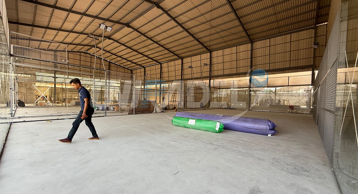 Padel Courts With Roof in Indonesia (4 courts)