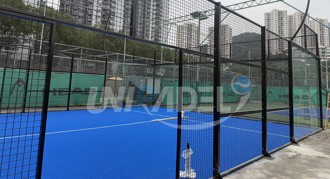 Pistas de pádel en el DBRC Club, Hong Kong