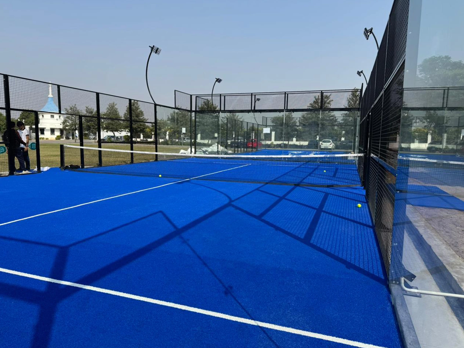 Pistas de pádel en la India