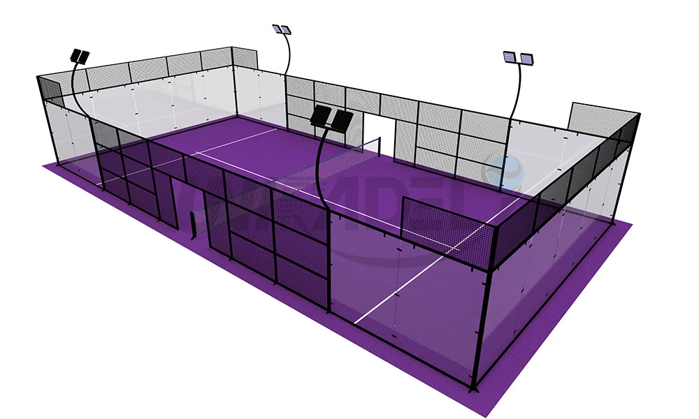 Qu'est-ce qu'un terrain de padel? Quels sont ses types?