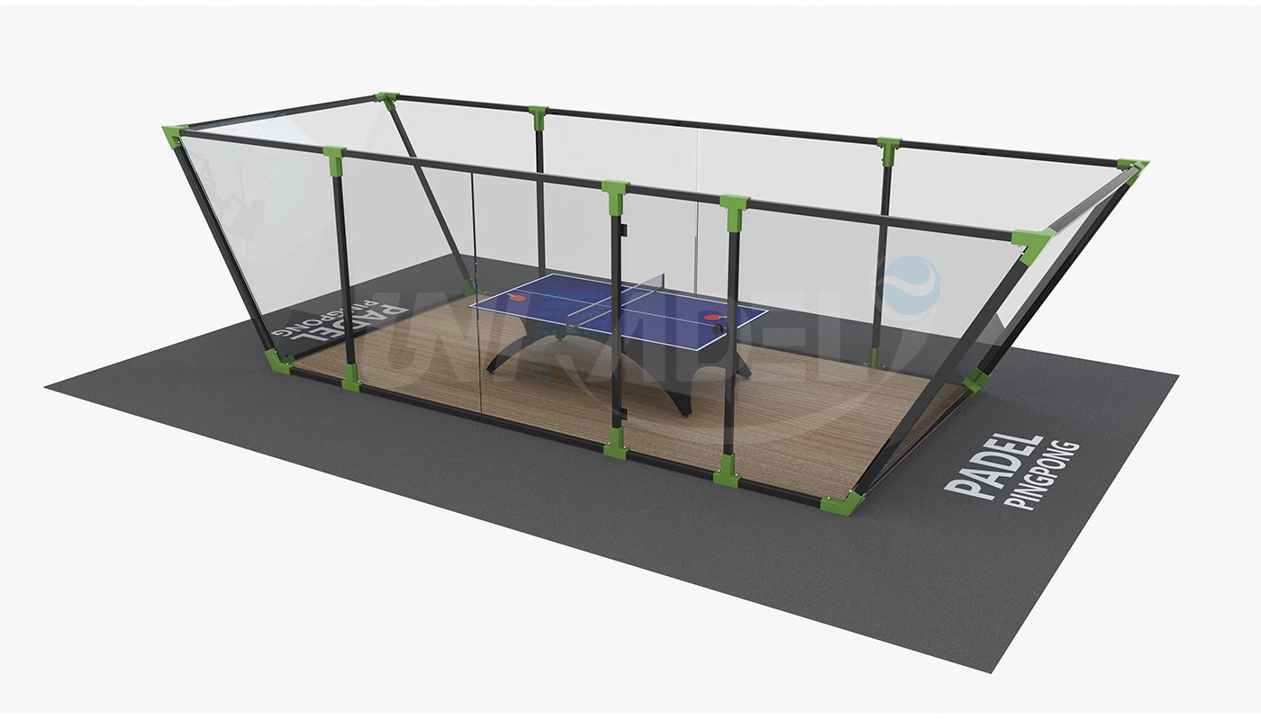 Terrain de padel ping-pong
