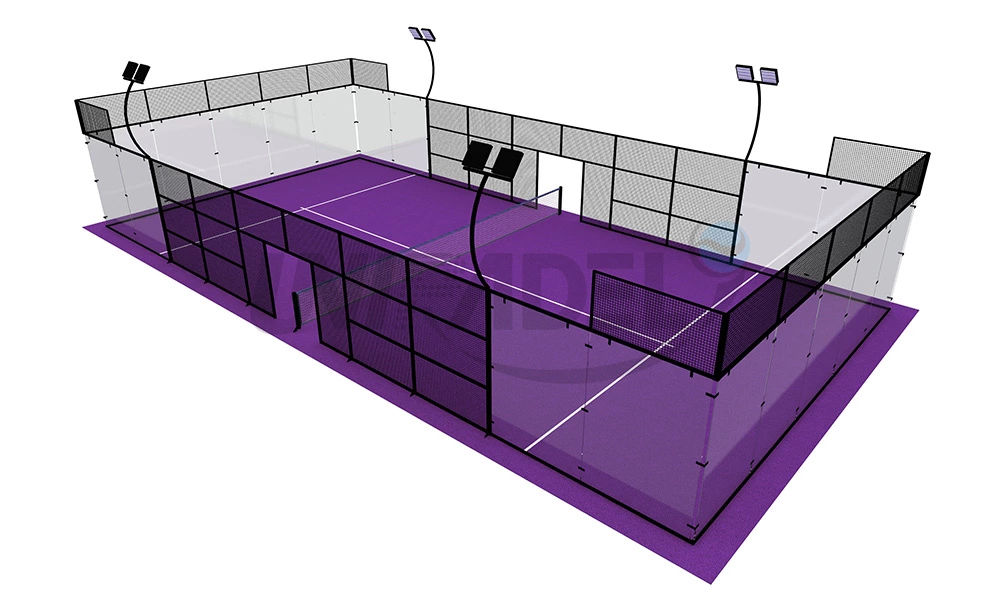 Qu'est-ce qu'un terrain de padel? Quels sont ses types?