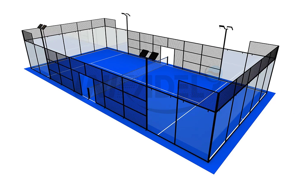 Qu'est-ce qu'un terrain de padel? Quels sont ses types?