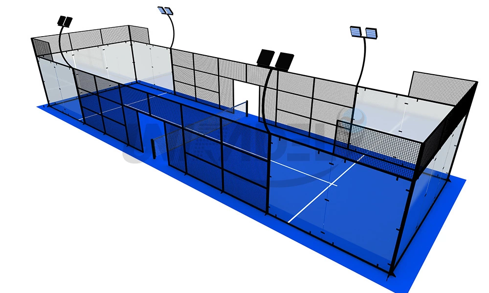 Qu'est-ce qu'un terrain de padel? Quels sont ses types?