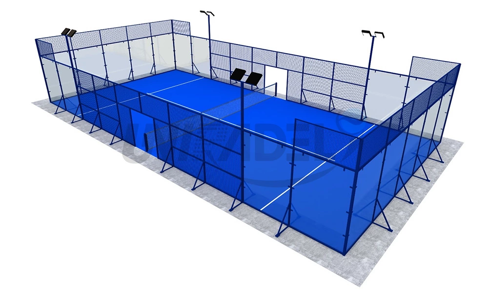 Qu'est-ce qu'un terrain de padel? Quels sont ses types?