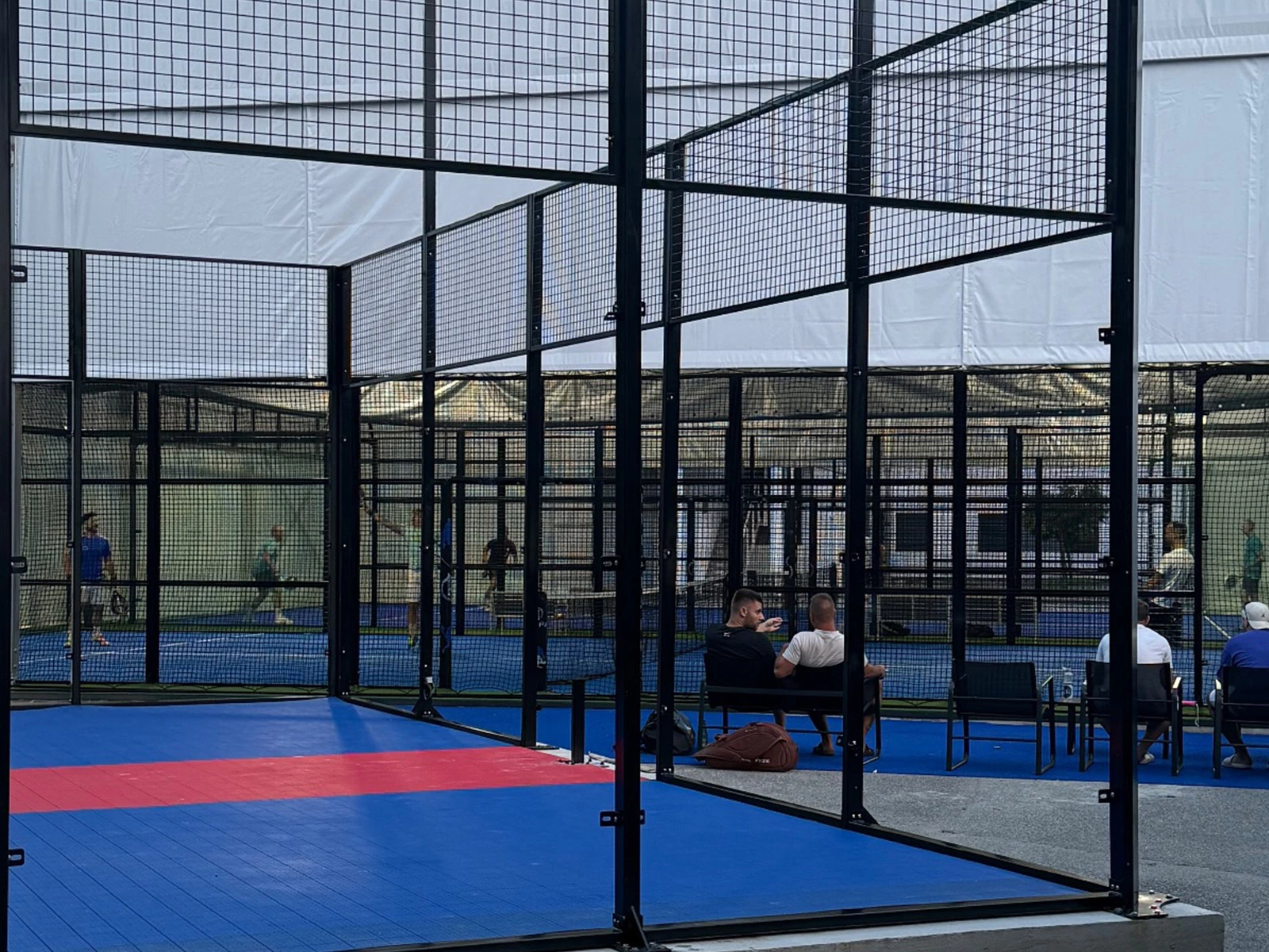 Cancha de Padbol en Europa