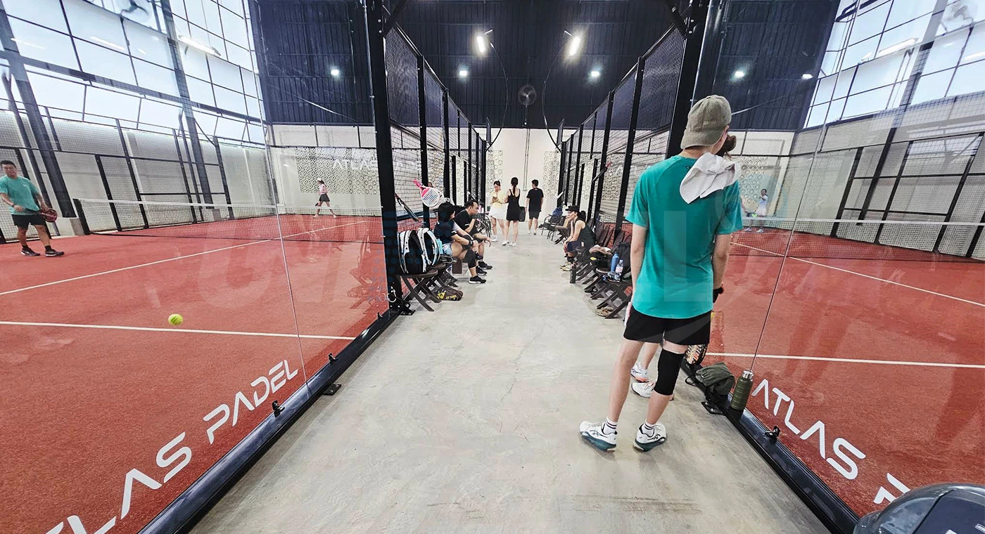 Terrains de padel super panoramiques à Jakarta, Indonésie