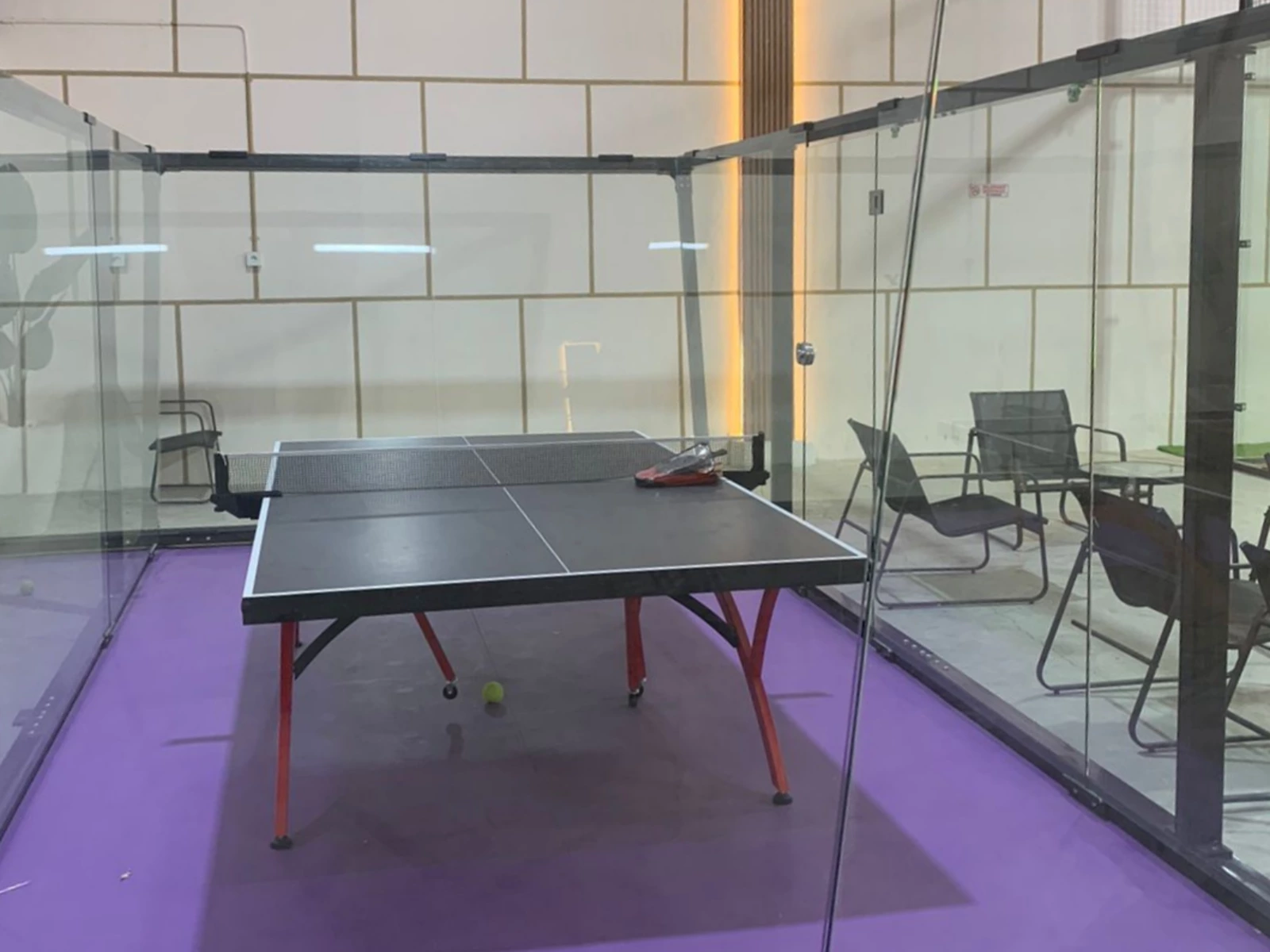 Padel Pingpong Court in Medan, Indonesia