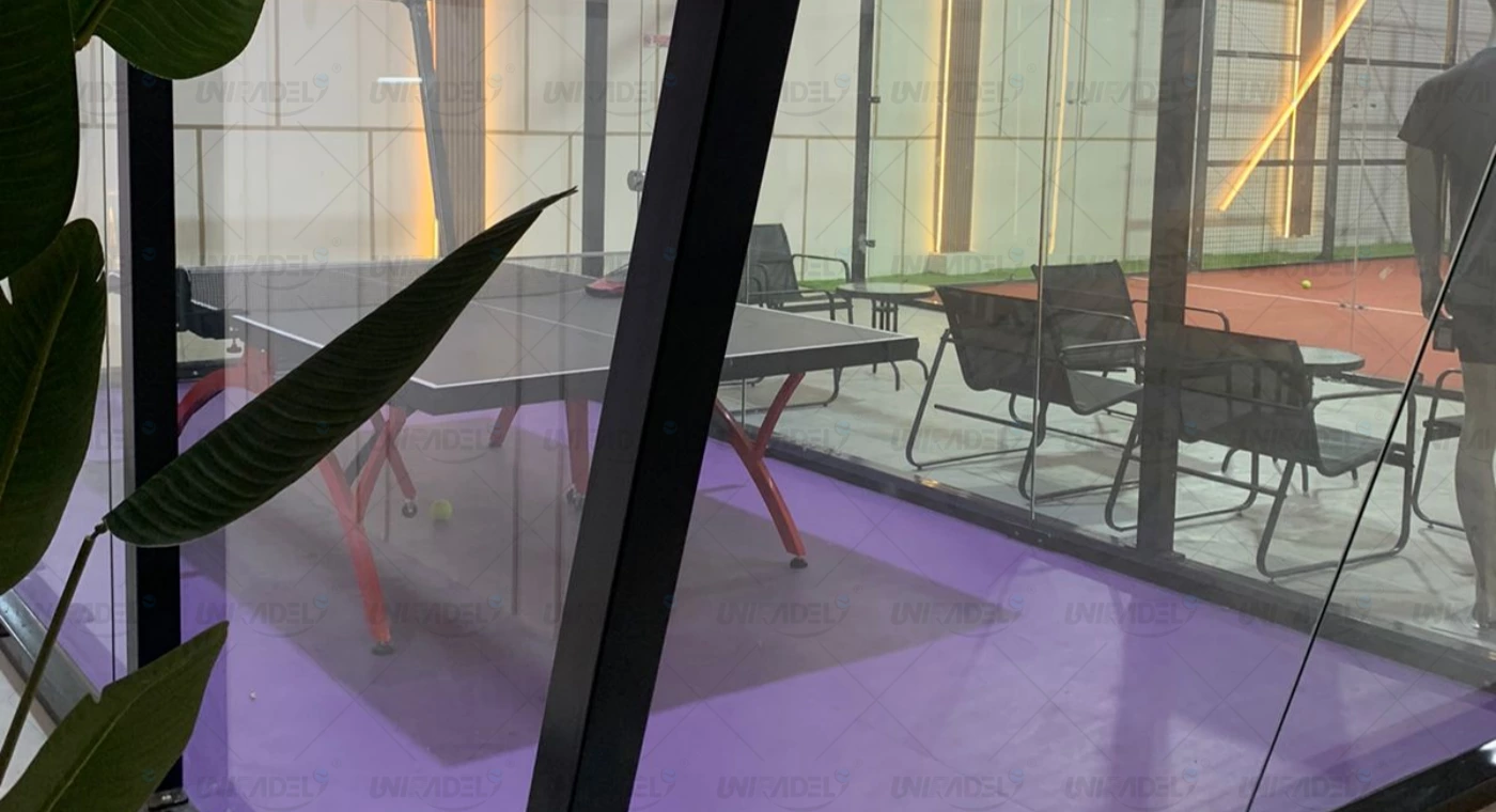 Padel Pingpong Court in Medan, Indonesia