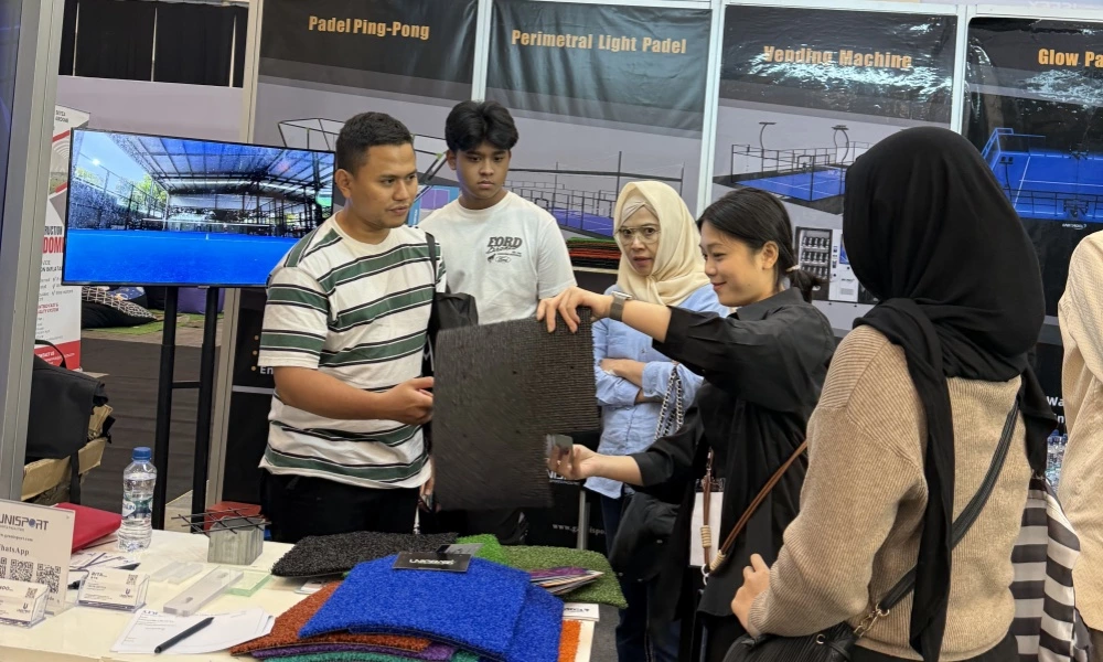 Exposición ISFEX en Tangerang, Indonesia