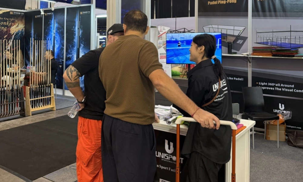 Exposición ISFEX en Tangerang, Indonesia