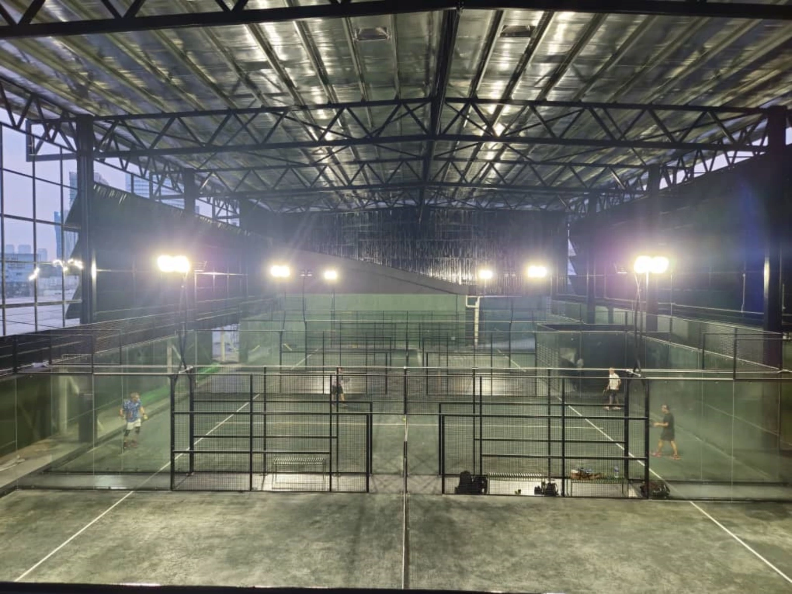 Rooftop Padel Club in Kuala Lumpur, Malaysia