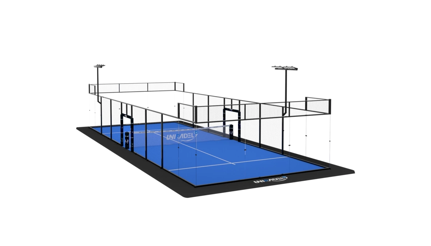 Mini terrain de padel pour enfants