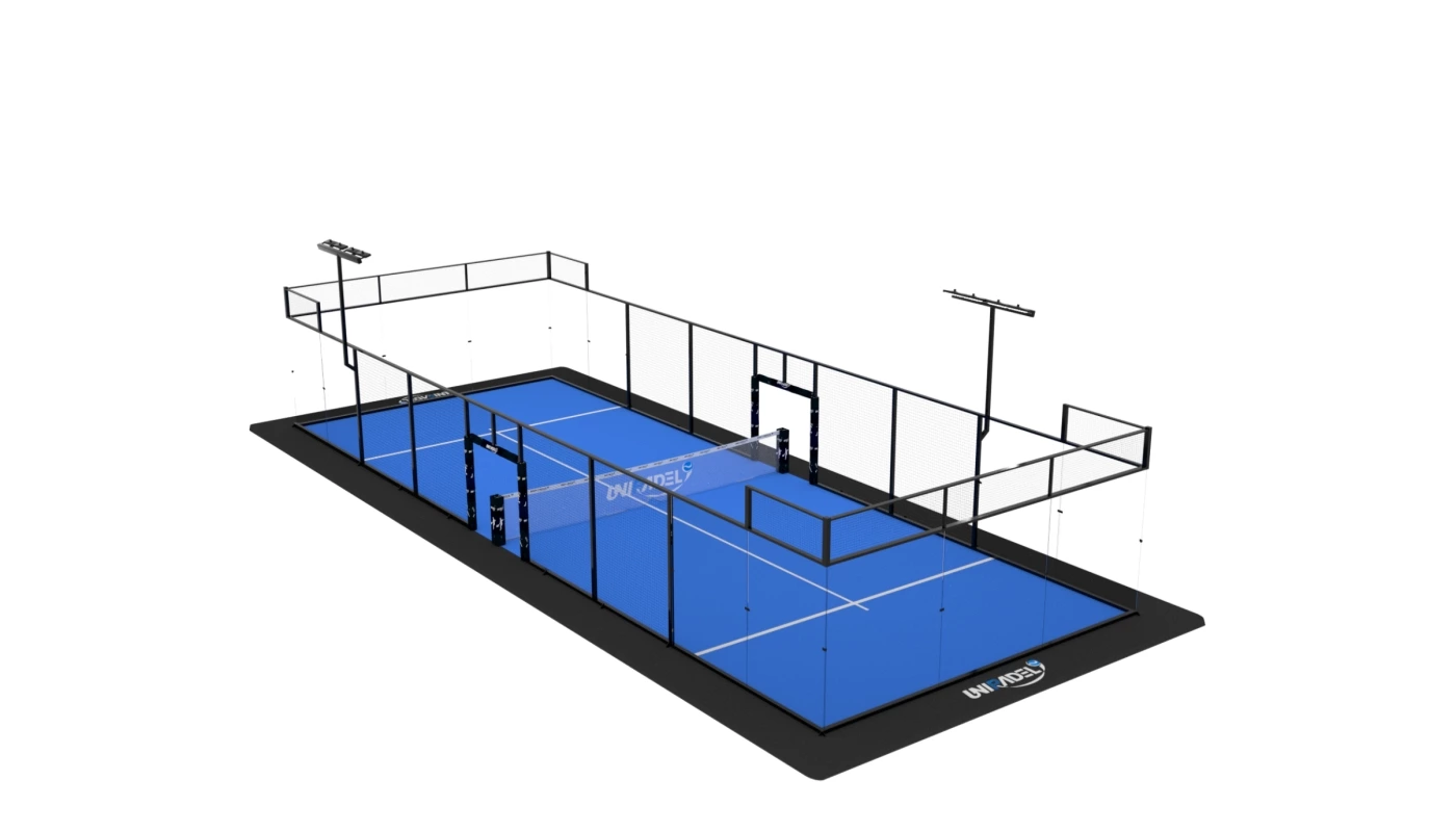 Mini terrain de padel pour enfants