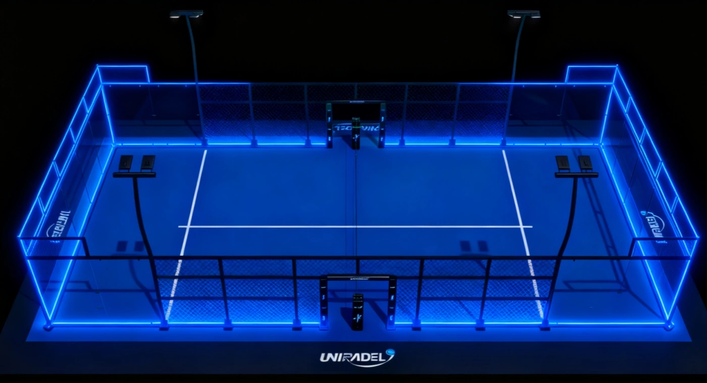 Club de padel en salle à Johor Bahru, Malaisie