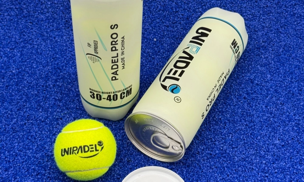 Balles de padel UNIPADEL certifiées par la Fédération internationale de padel
